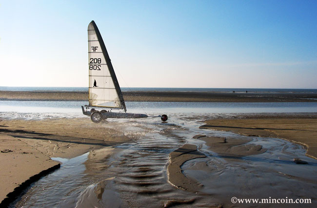 Char à voile Berck